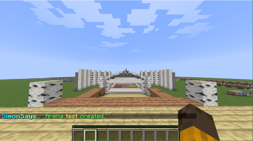 Arena test created