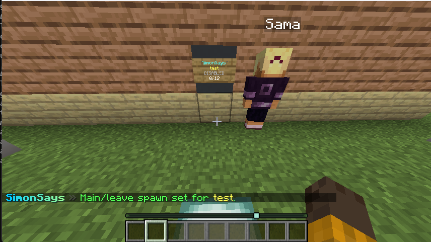 Main spawn set for test